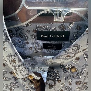 Paul Fredrick Long Sleeve Button Down Shirt